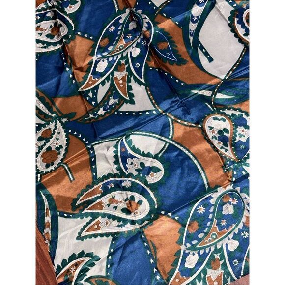 GREAT CONDITION Vintage  style beautiful design Scarf - OS multicolor-  Head sca - Picture 3 of 4